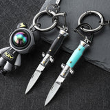 Mini ltalian Stiletto AKC Switch Blade Express Keychain - Tophatter Daily Deals