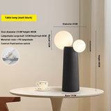 Minimalist Cactus Table Lamp Matte Black Table Lamp - Tophatter Daily Deals