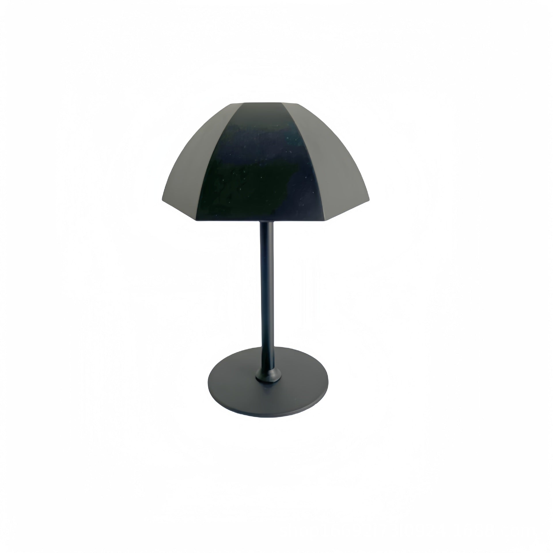 Minimalist Umbrella Light Tri Color Dimming Black Table Lamp - Tophatter Daily Deals