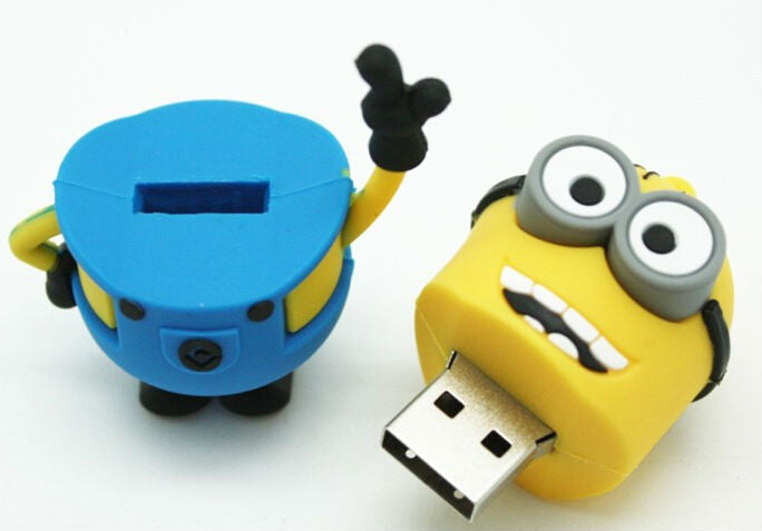 MINIONS Despicable Me USB Flash Drive 2.0 Rubber - 10 styles 16gb USB Flash Drive - Tophatter Daily Deals