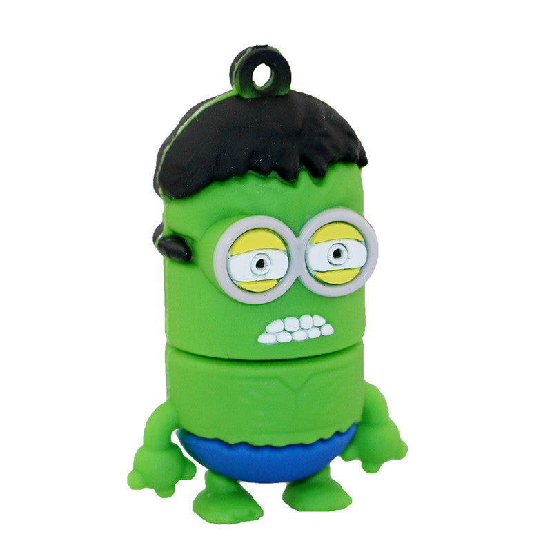 Super Hero MINIONS USB Flash Drive 2.0 Hulk Hulkminion- 16gb USB Flash Drive - Tophatter Daily Deals
