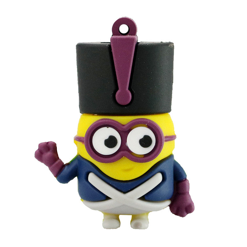 MINIONS Despicable Me USB Flash Drive 2.0 Kevin, Stuart, Bob - 16gb 16GB 2.0 - Soldier USB Flash Drive - Tophatter Daily Deals