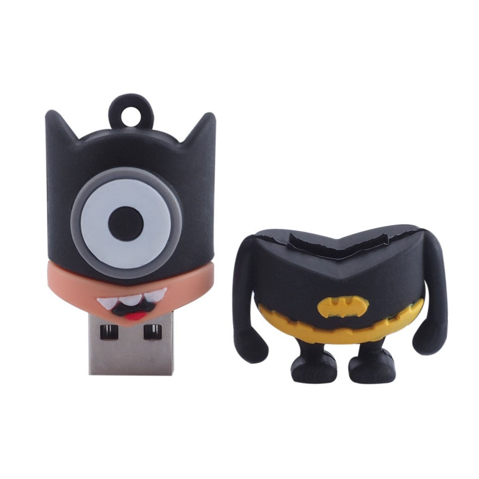 MINIONS Despicable Me USB Flash Drive 2.0 Rubber - 10 styles 16gb 32GB 2.0 - BatMinion USB Flash Drive - Tophatter Daily Deals