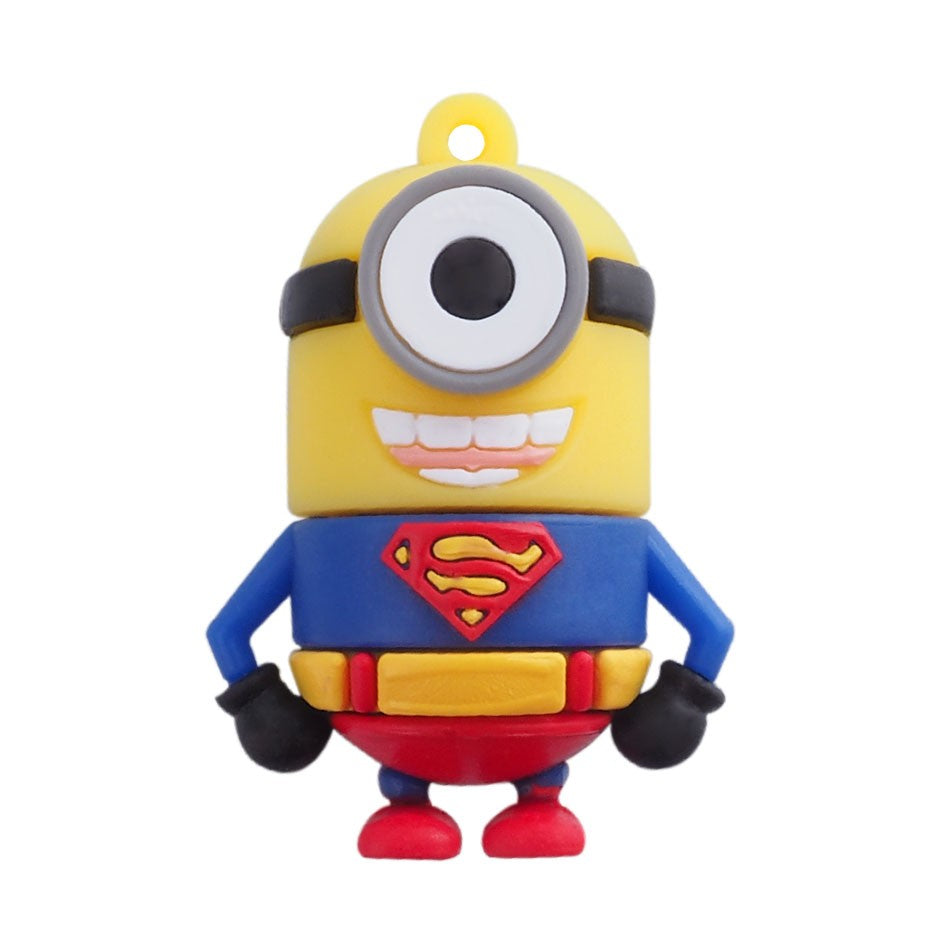 MINIONS Despicable Me USB Flash Drive 2.0 Rubber - 10 styles 16gb 16GB 2.0 - SuperMinion USB Flash Drive - Tophatter Daily Deals