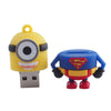 MINIONS Despicable Me USB Flash Drive 2.0 Rubber - 10 styles 16gb 32GB 2.0 - SuperMinion USB Flash Drive - Tophatter Daily Deals