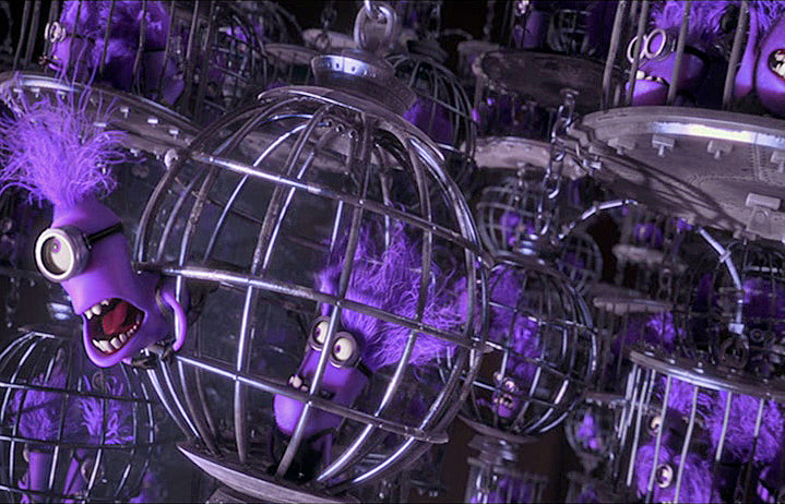 Evil Purple MINIONS Despicable Me USB Flash Drive 2.0 Rubber - 16gb USB Flash Drive - Tophatter Daily Deals