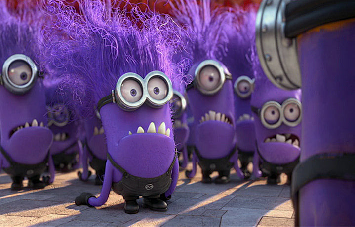 Evil Purple MINIONS Despicable Me USB Flash Drive 2.0 Rubber - 16gb USB Flash Drive - Tophatter Daily Deals