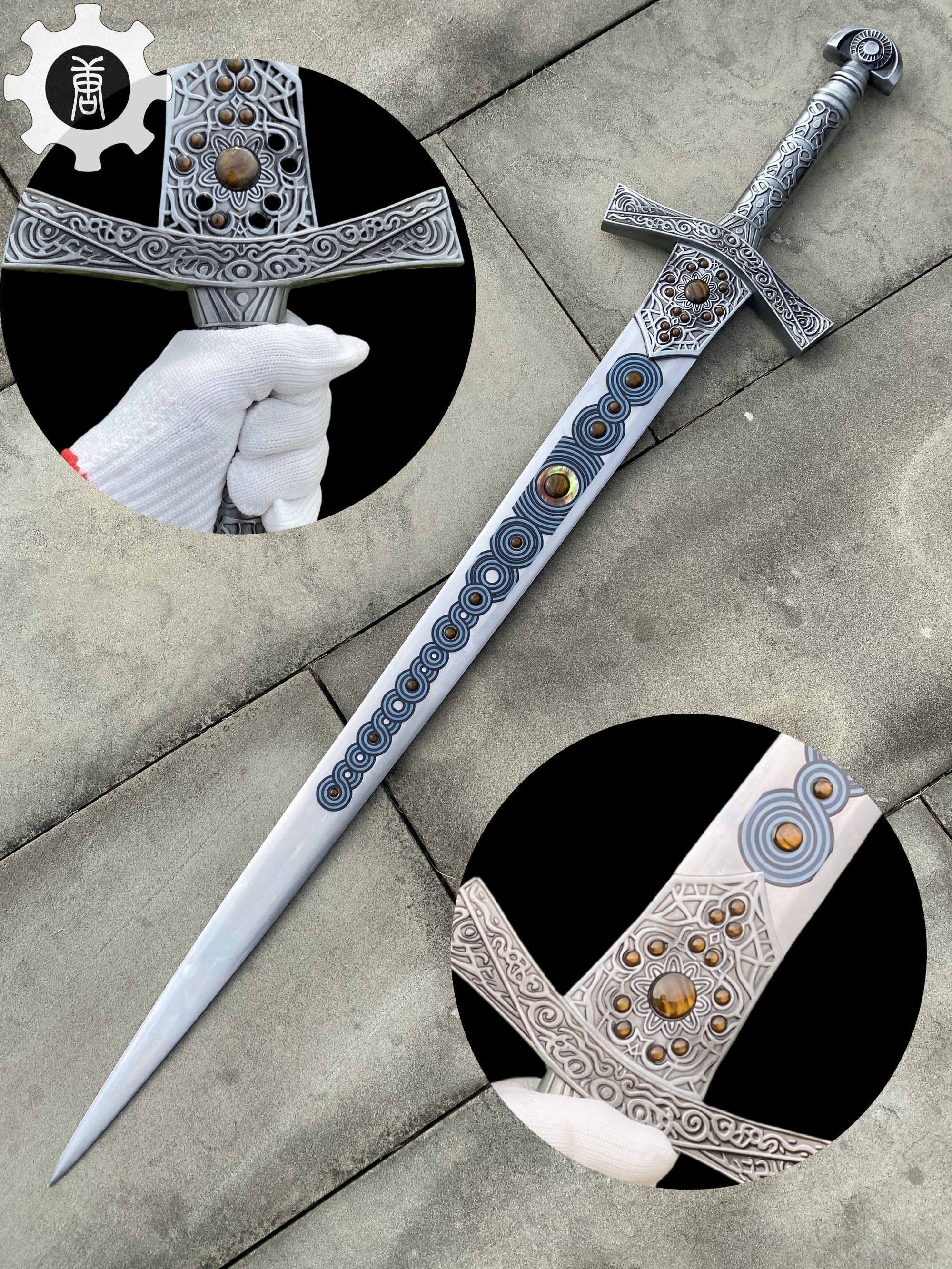 Miquellan Knight's Sword Life-Size Metal Replica - Tophatter Daily Deals