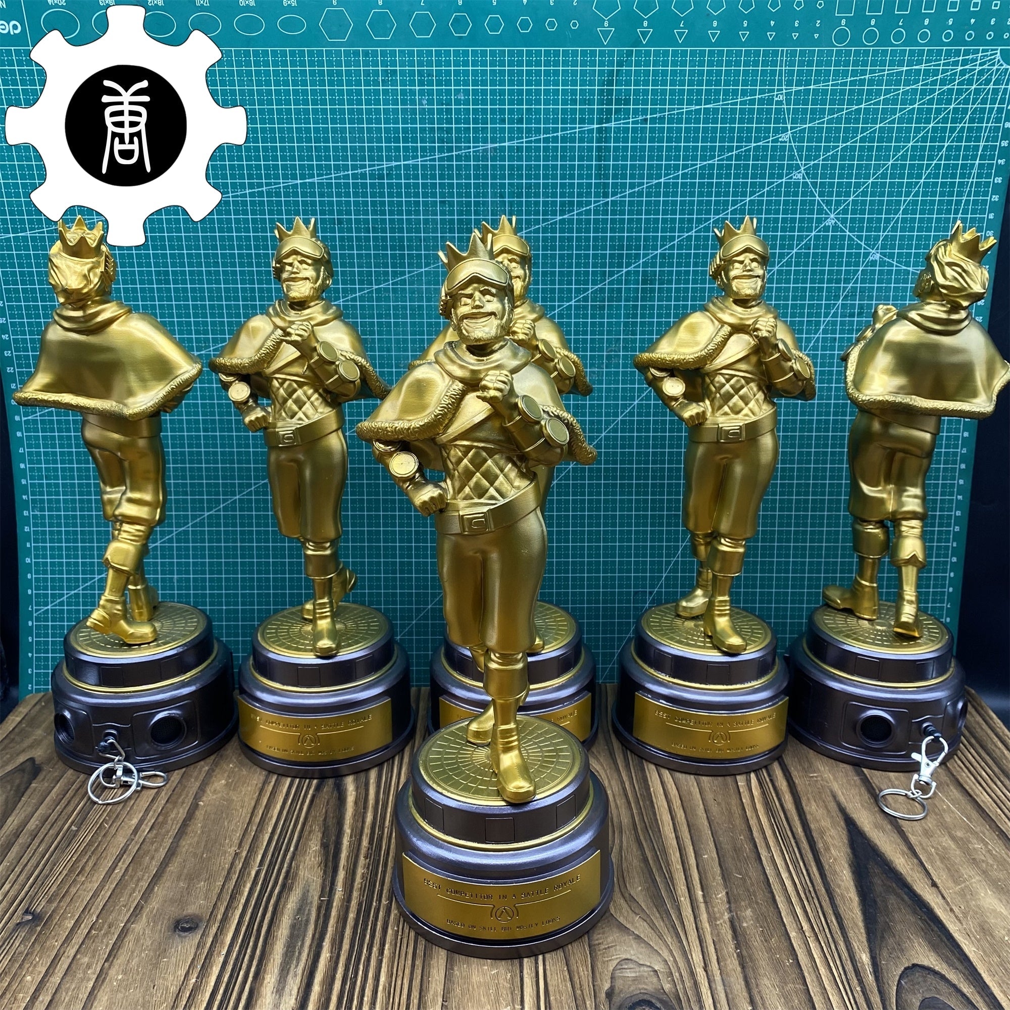 Mirage Heirloom Life-Size Shiny Trophy 3D Printed Replica - Tophatter Daily Deals