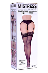 Mistress Bottoms Up Poseable Legs Realistic Lifelike Sex Doll M43 Inch with Dual Openings and Accessories > Sex Toys > Sex Dolls > Premium - Tophatter Daily Deals