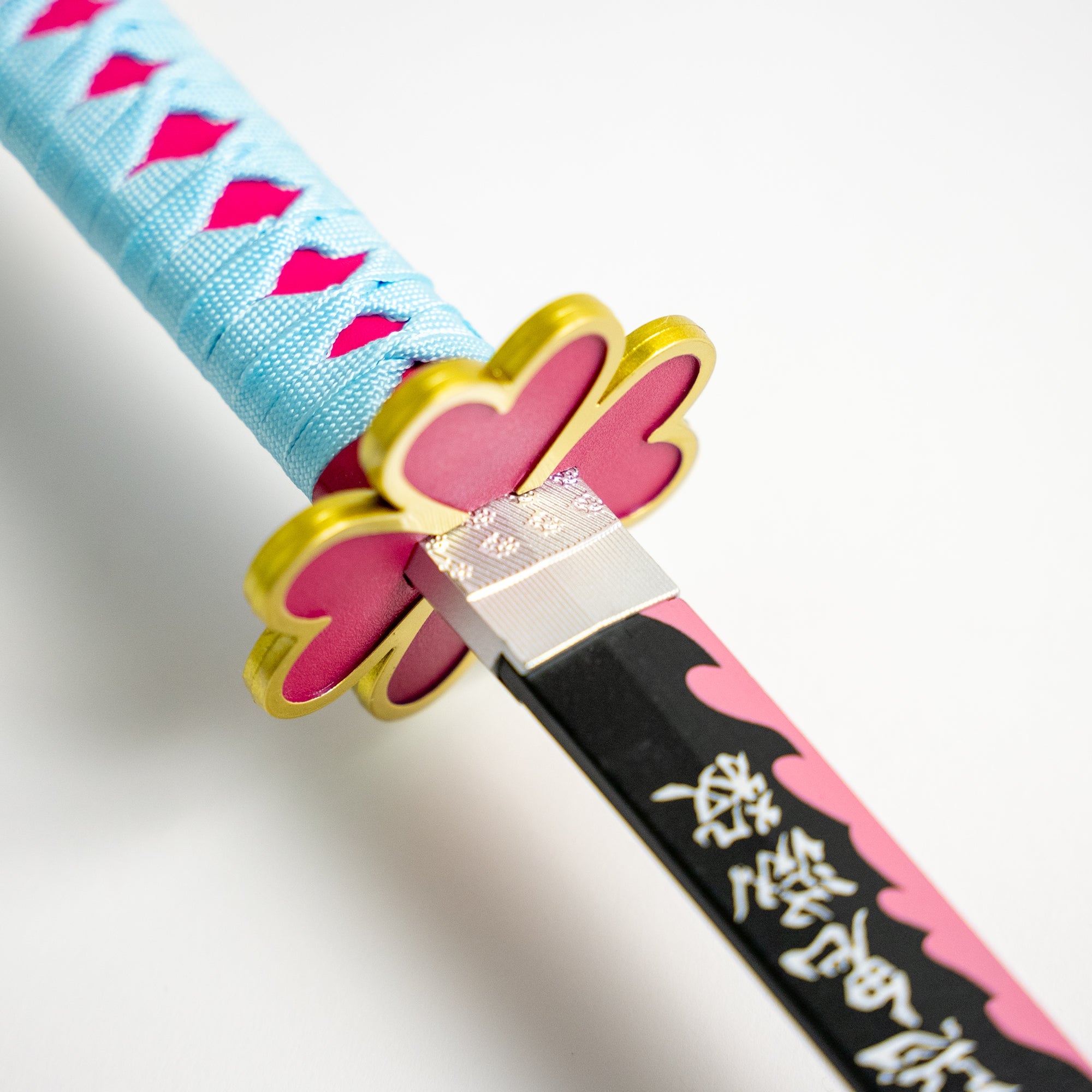 Mitsuri Kanroji's Pink Nichirin Katana (Wood) Anime Sword - Tophatter Daily Deals