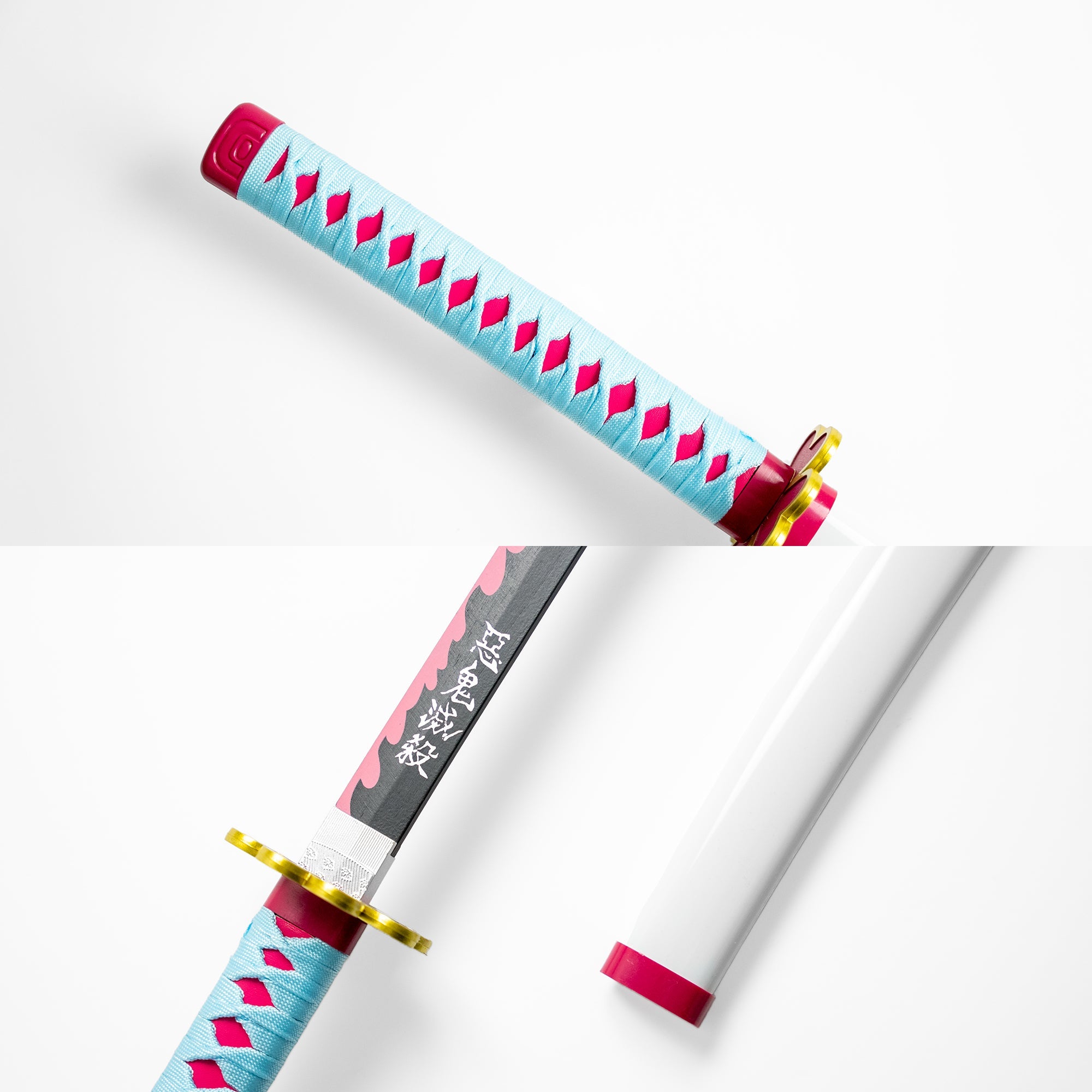 Mitsuri Kanroji's Pink Nichirin Katana (Wood) Anime Sword - Tophatter Daily Deals