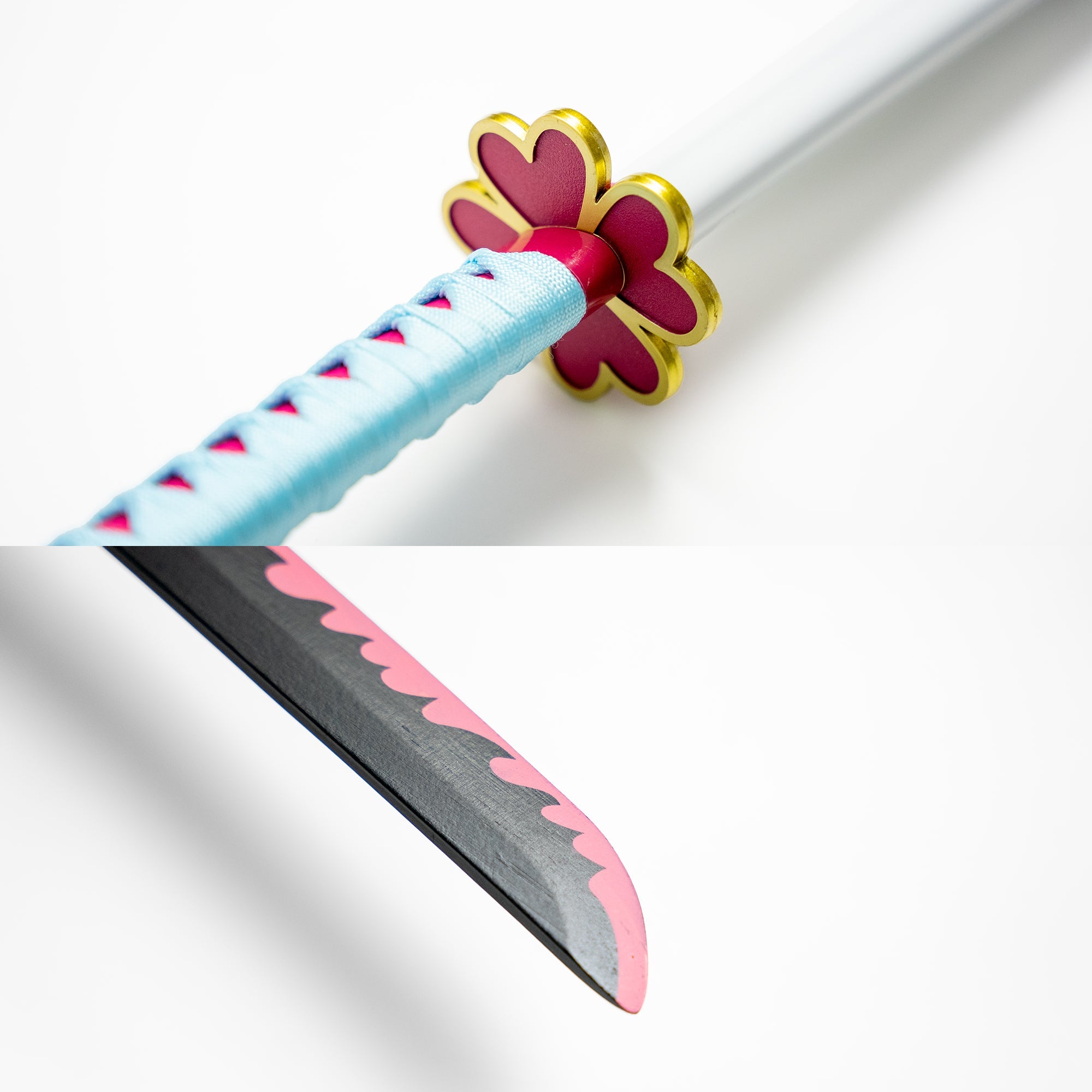 Mitsuri Kanroji's Pink Nichirin Katana (Wood) Anime Sword - Tophatter Daily Deals