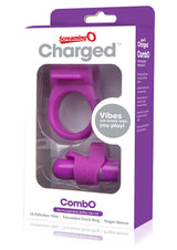 Charged Combo Kit 1 – Body-Safe Silicone Cock Ring and Fingertip Sleeve Kit > Sex Toys > Couples Toys - Tophatter Daily Deals