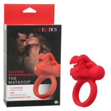 Silicone The Matador Red Waterproof Couples Enhancer Ring with 12 Intense Functions and Charging > Cock Ring > Vibrating - Tophatter Daily Deals