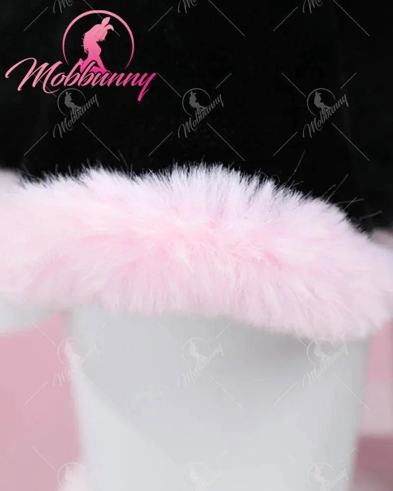 Mobbunny Women's Kawaii Homewear Sexy Lingerie Set Plush Cat Paw Three-Point Top and Panty with Skirt Choker - Tophatter Daily Deals