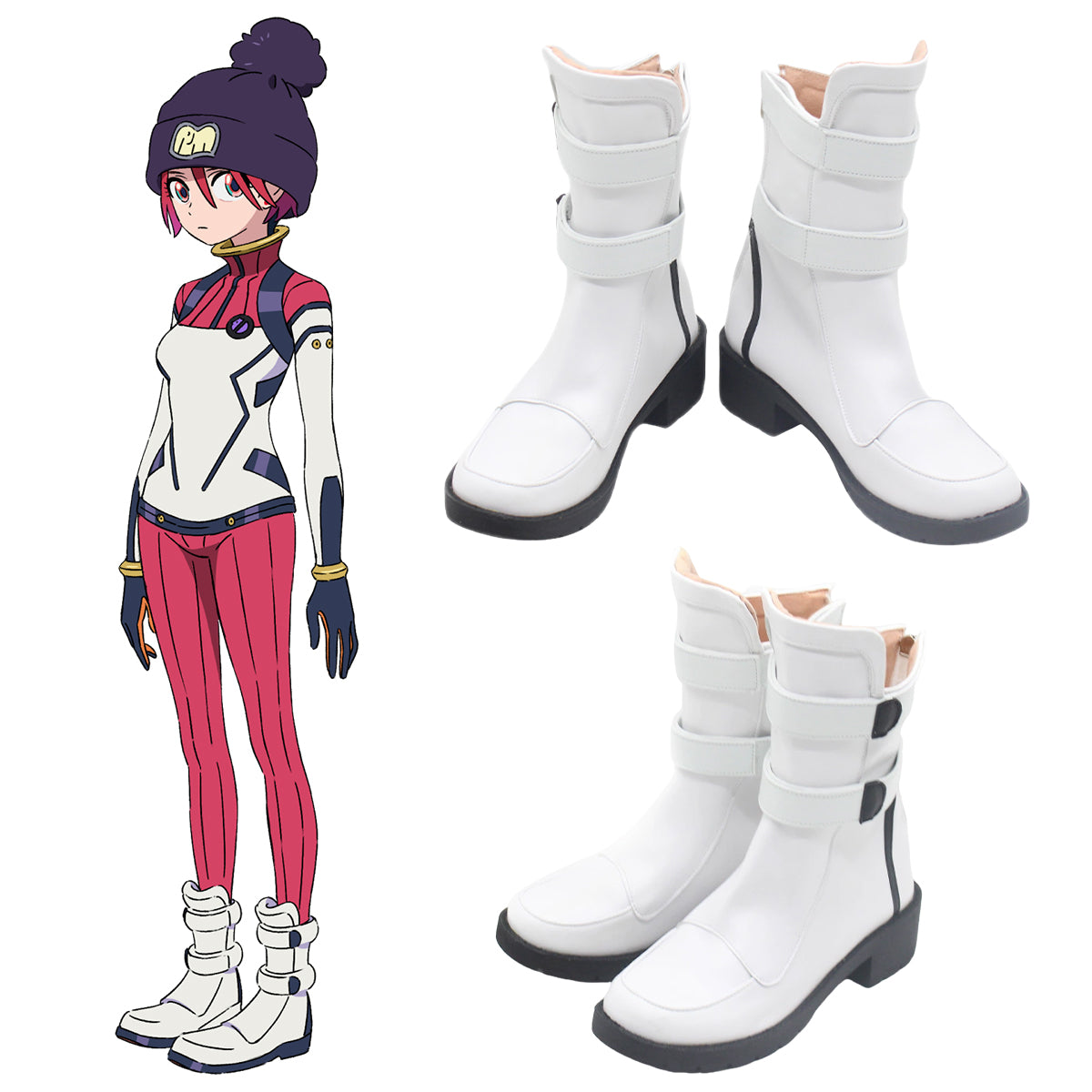 Mobile Suit Gundam GQuuuuuuX Amate Yuzuriha Machu Pilot Suit Cosplay Shoes Shoes/Boots - Tophatter Daily Deals