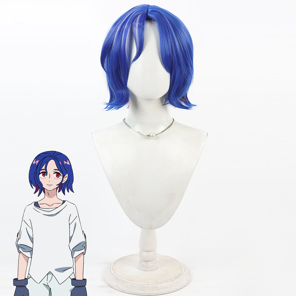 Mobile Suit Gundam GQuuuuuuX Shuji Itō Blue Cosplay Wig Wig - Tophatter Daily Deals