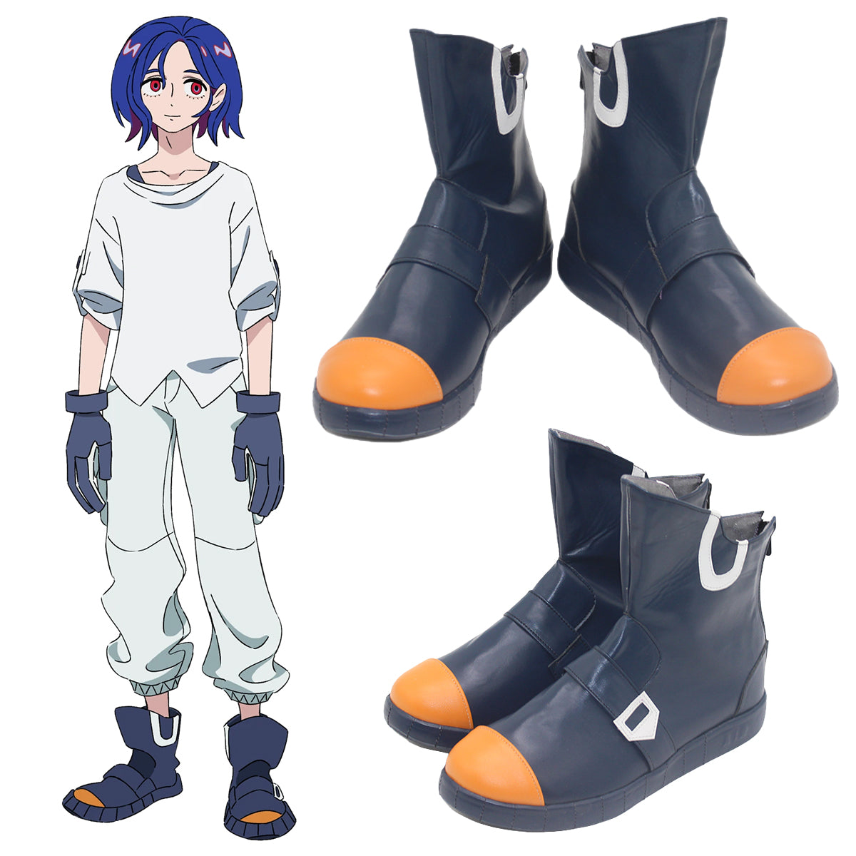 Mobile Suit Gundam GQuuuuuuX Shuji Itō Cosplay Shoes Shoes/Boots - Tophatter Daily Deals
