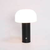 Modern Mushroom Table Lamp Black USB Table Lamp - Tophatter Daily Deals