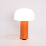 Modern Mushroom Table Lamp Orange USB Table Lamp - Tophatter Daily Deals
