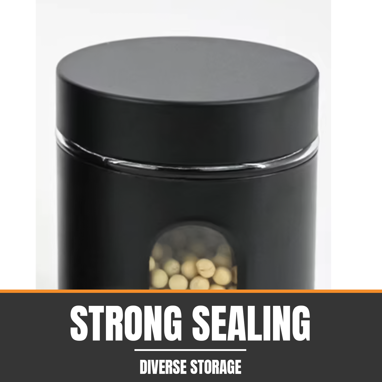 Tea Coffee Sugar Jars – Modern Storage Containers Set for Kitchen Counter Organization Kitchen - Tophatter Daily Deals