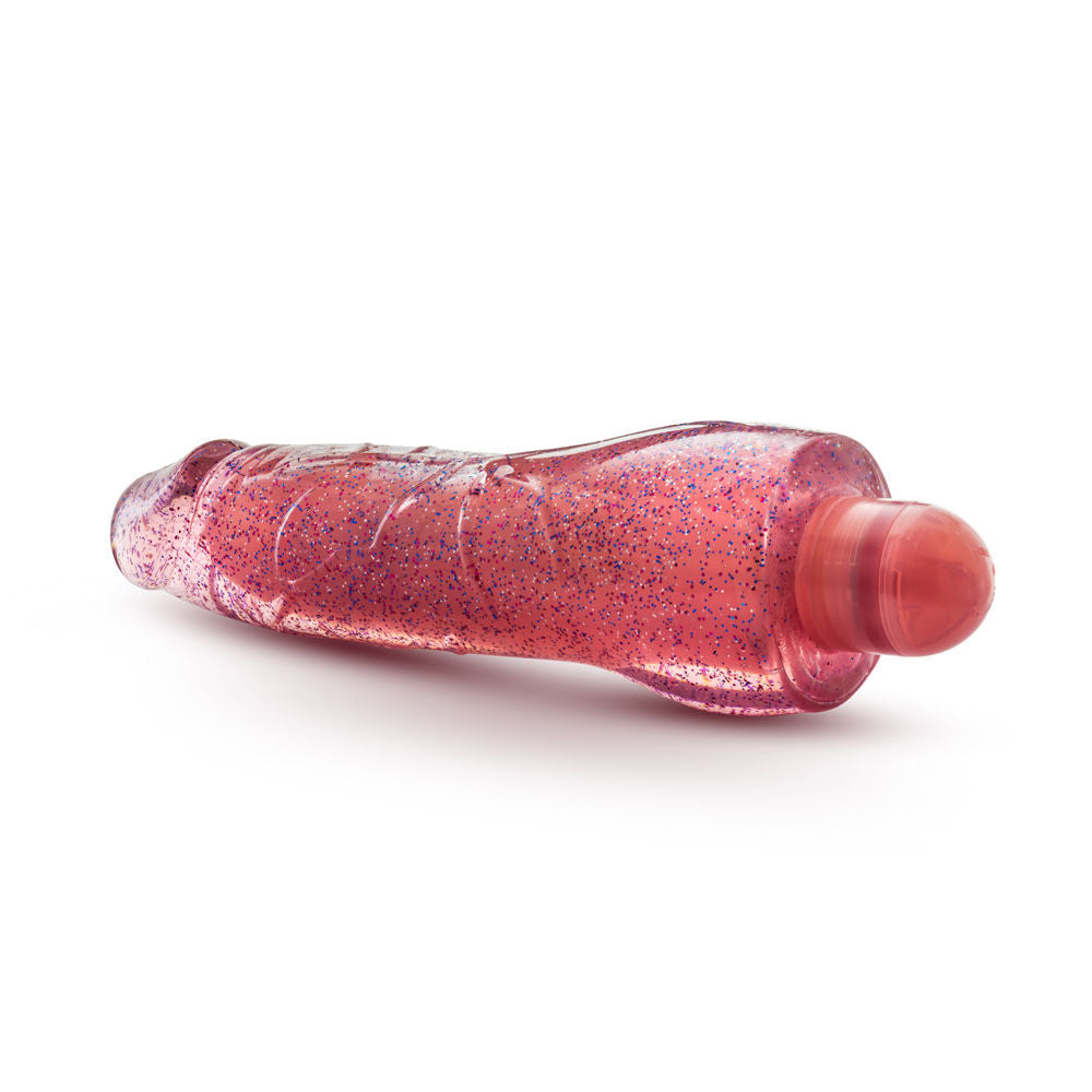 Molly Glitter Realistic Vibrator with Multi-Speed Pink Glow > Vibrators > Realistic Vibrators - Tophatter Daily Deals