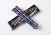 Angel Butterfly Knife Titanium Rainbow Folding Balisong Knife-Balisong - Tophatter Daily Deals