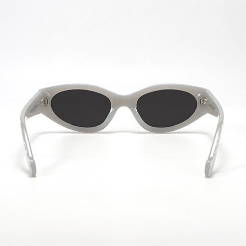 TopFoxx Kat x Money Moves - Silver Women's Cateye Sunglasses Sunglasses - Tophatter Daily Deals