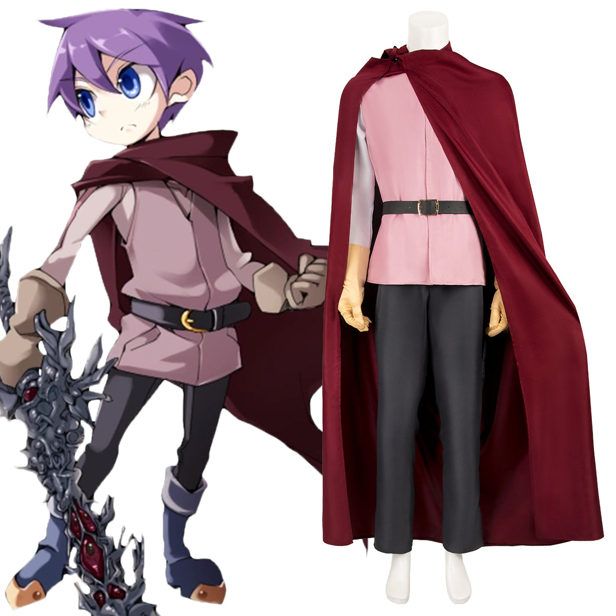 Monster Girl Quest Luka Cosplay Costume Costume - Tophatter Daily Deals