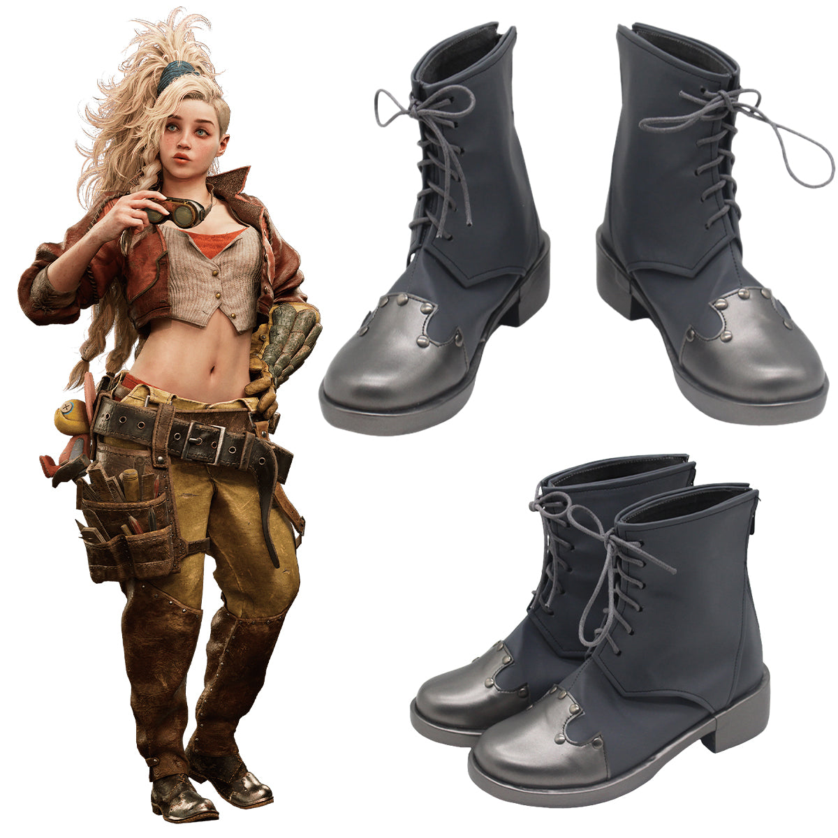 Monster Hunter Wilds Gemma Cosplay Shoes Shoes/Boots - Tophatter Daily Deals