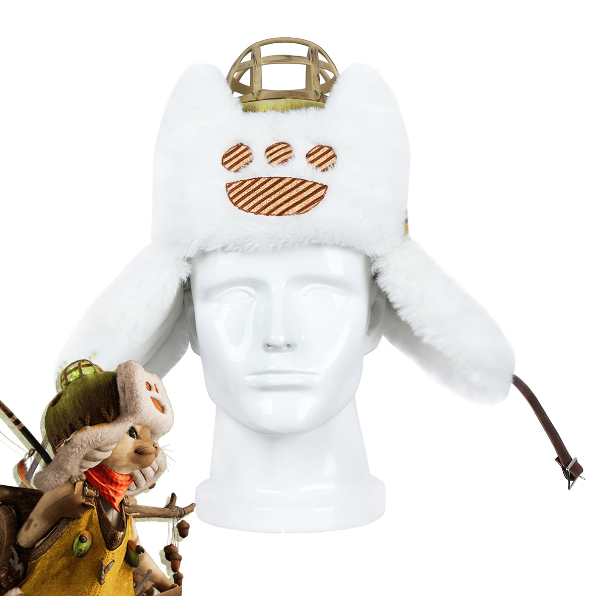 Monster Hunter Wilds Palico Hat Cosplay Accessory Prop Prop - Tophatter Daily Deals