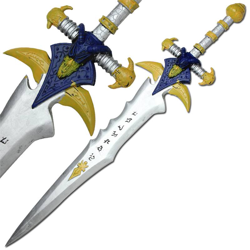 Monstrous Horned Demon Foam Sword of Death Cosplay Weapon Collectible Weapons - Tophatter Daily Deals