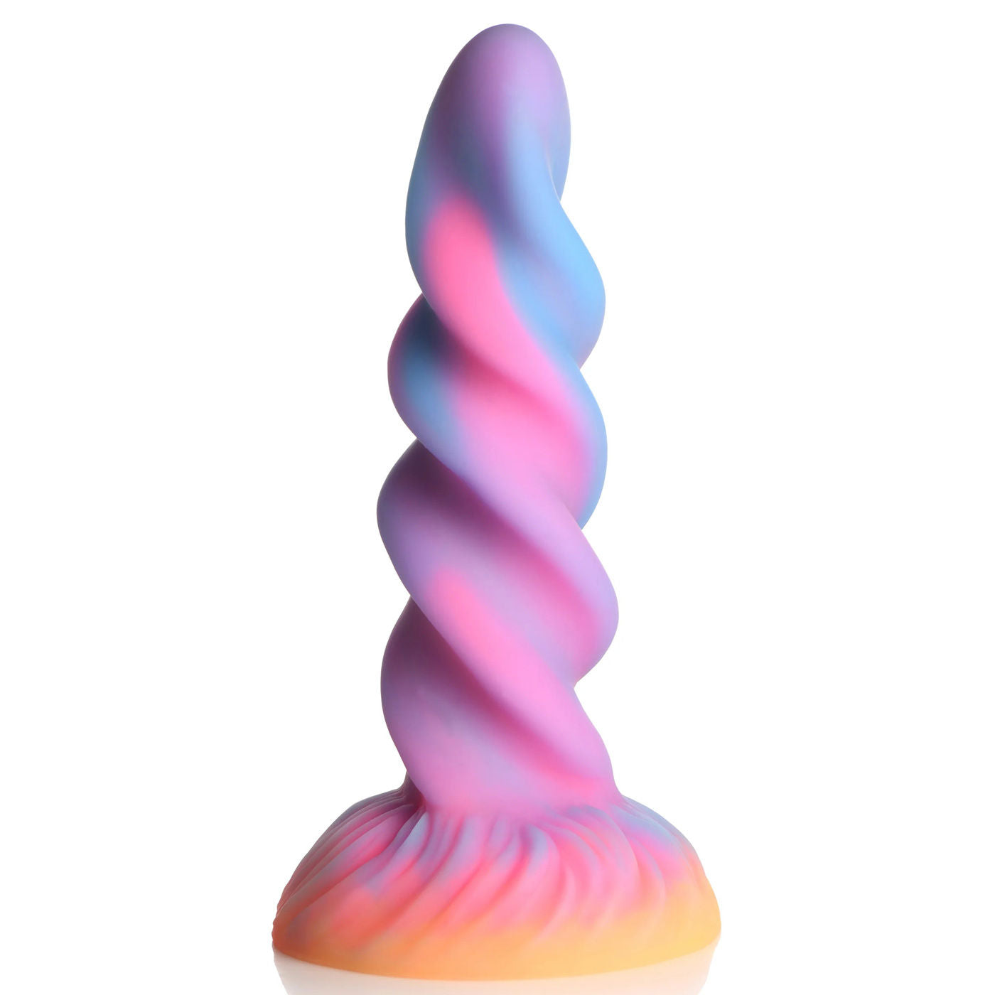 Moon Rider Glow in the Dark Unicorn (Colorful Sunburst) – Vibrant Glow Dildo 7 Inches > Dildos > Fantasy - Tophatter Daily Deals