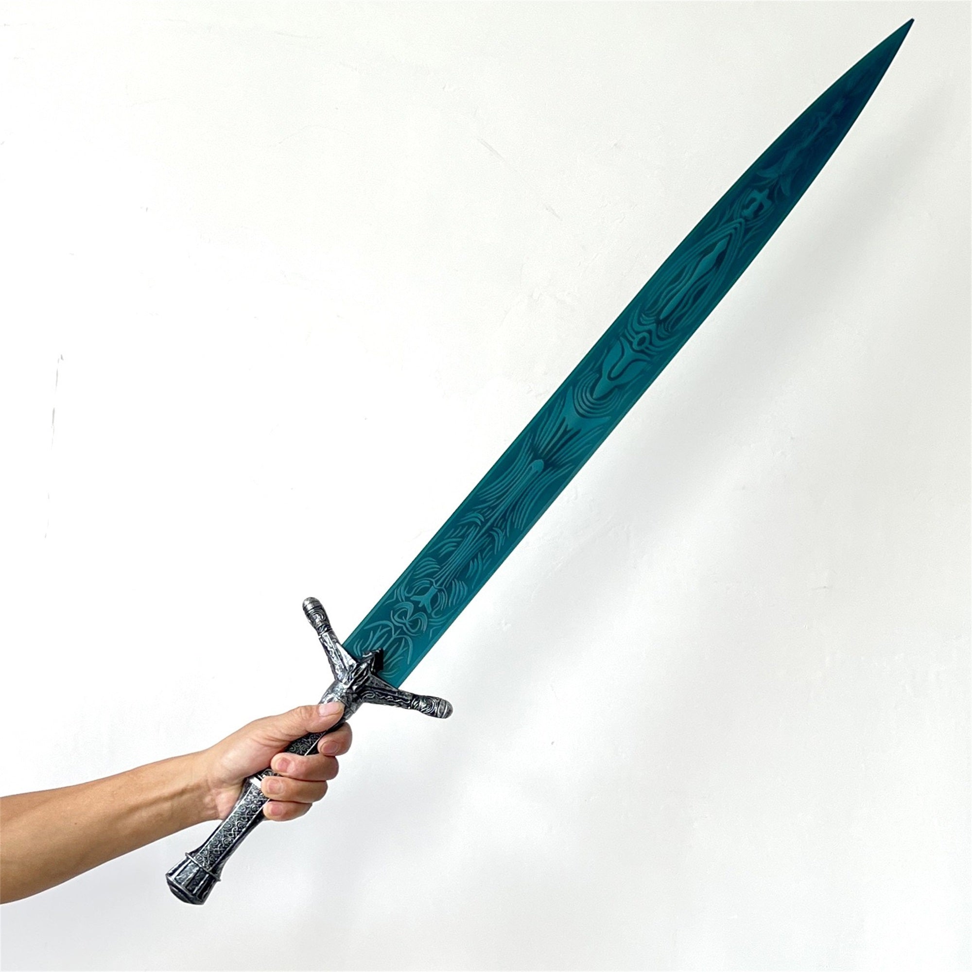 In Real Life Holy Moonlight Greatsword Life-Size Metal Replica - Tophatter Daily Deals