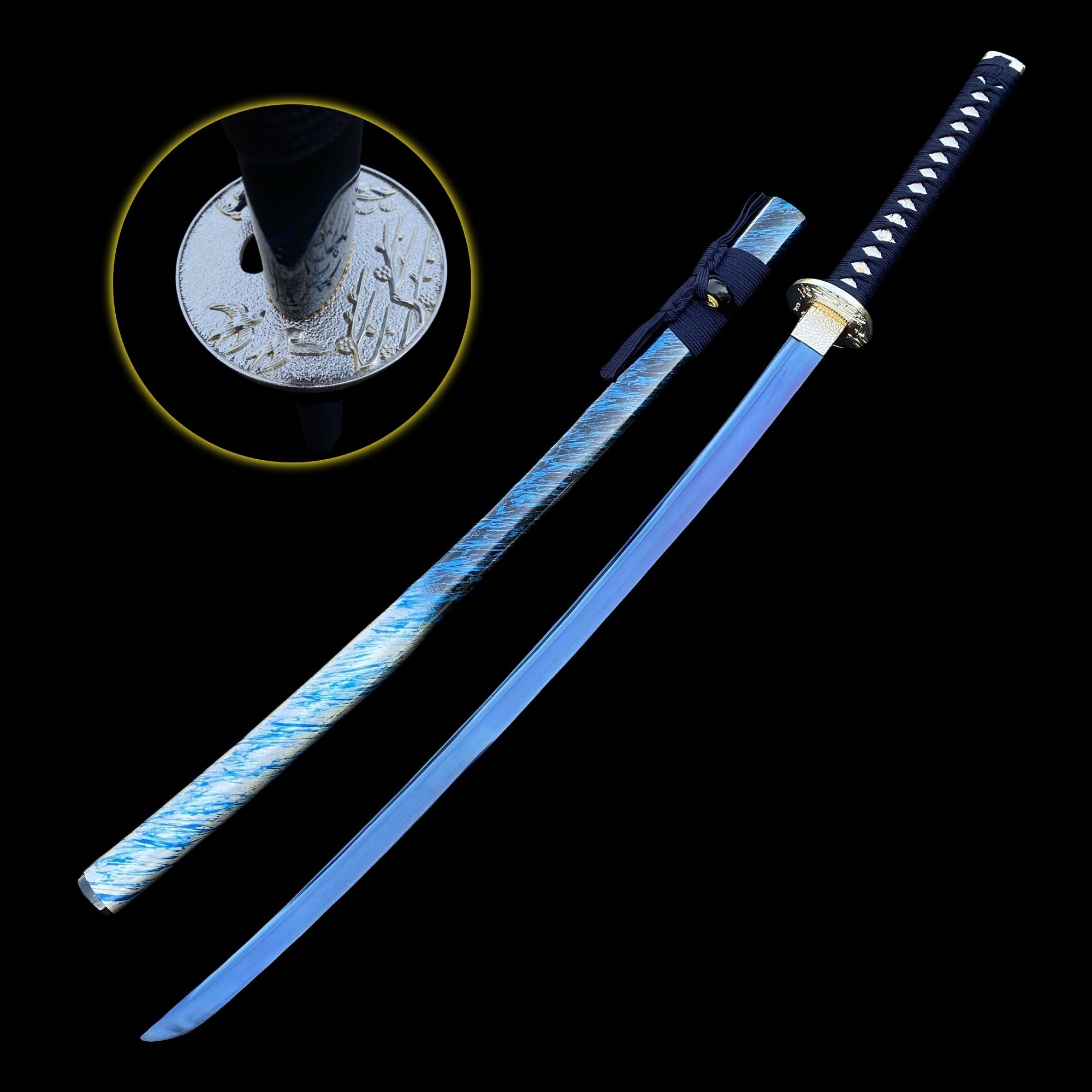Japanese Samurai Katana - Moonlight Blade - Tophatter Daily Deals