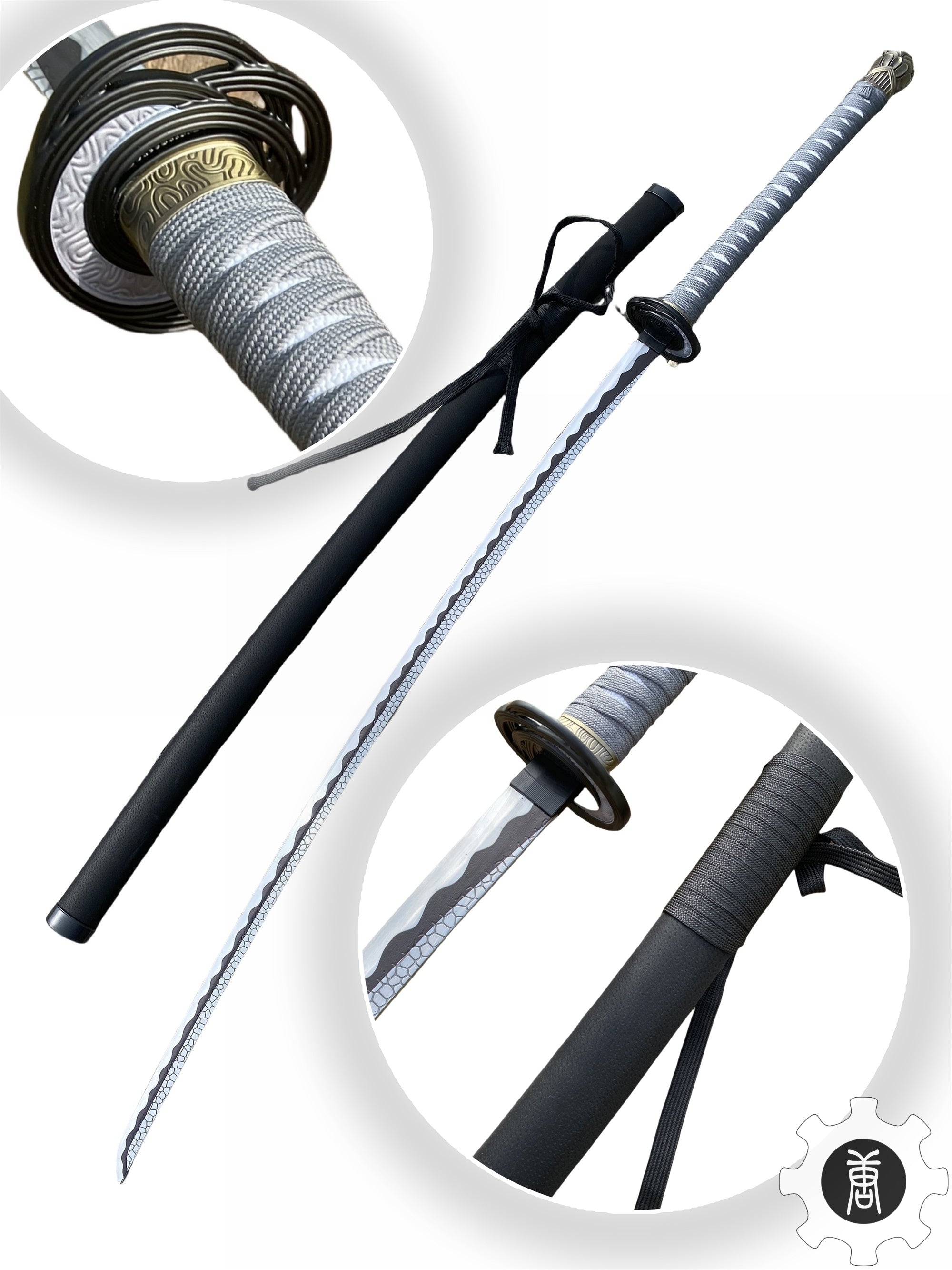 Moonveil Katana Real-Life Metal Replica - Tophatter Daily Deals