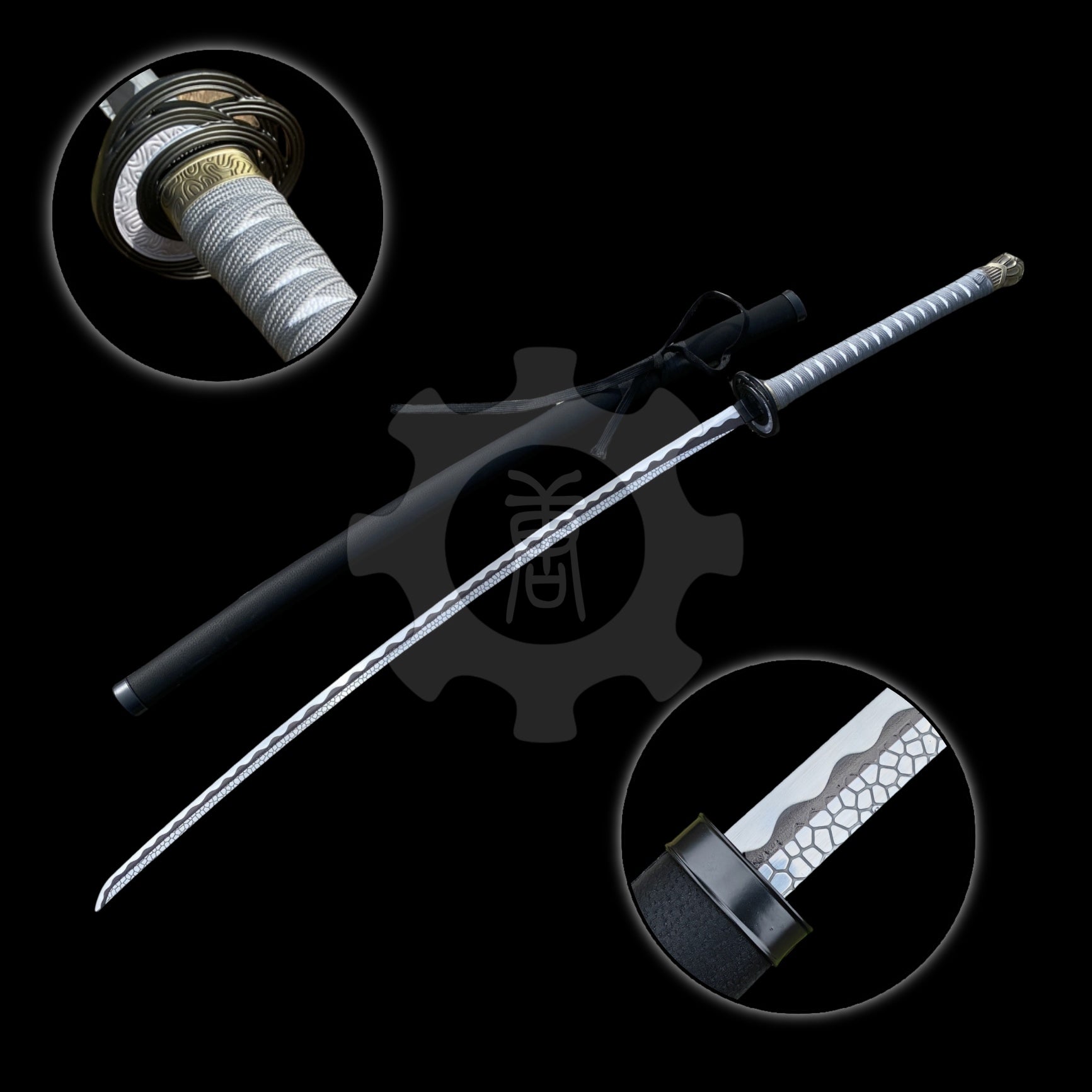 Moonveil Katana Real-Life Metal Replica - Tophatter Daily Deals