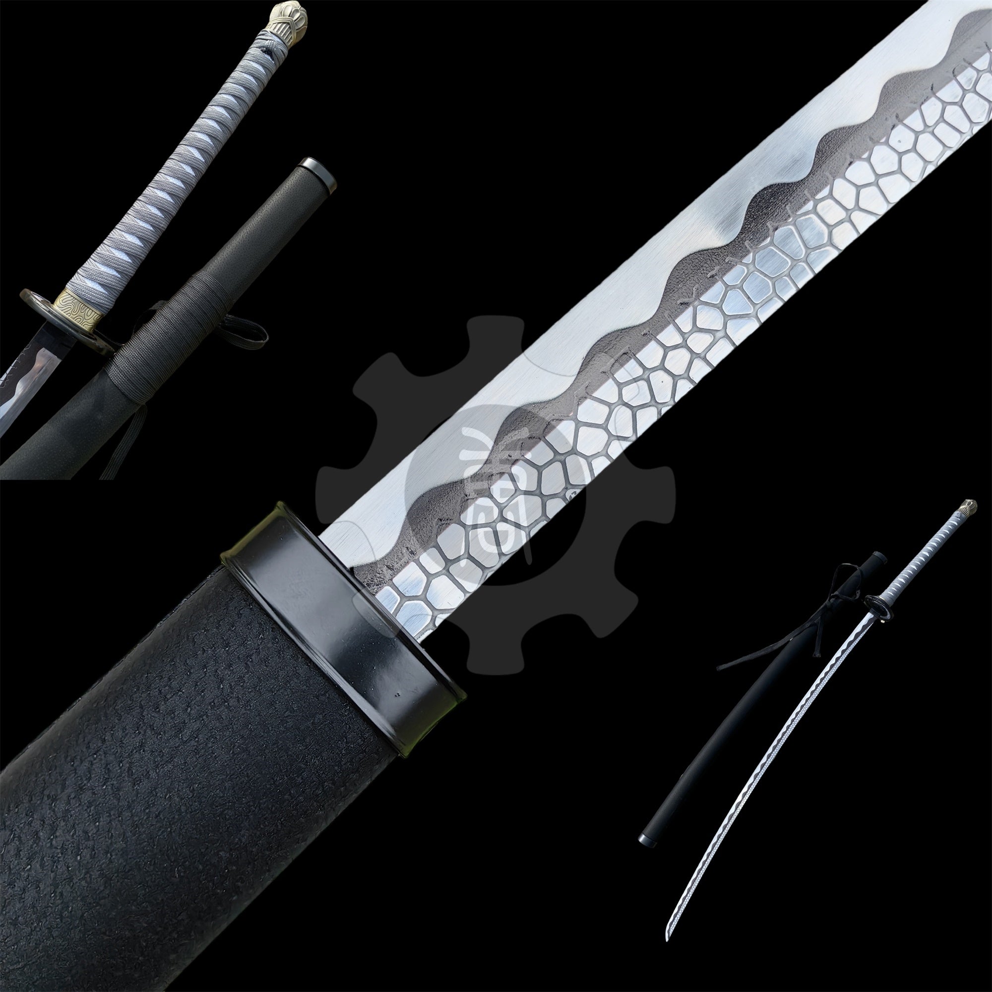 Moonveil Katana Real-Life Metal Replica - Tophatter Daily Deals