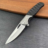 Moose G10 Folding Knife Black - Tophatter Daily Deals