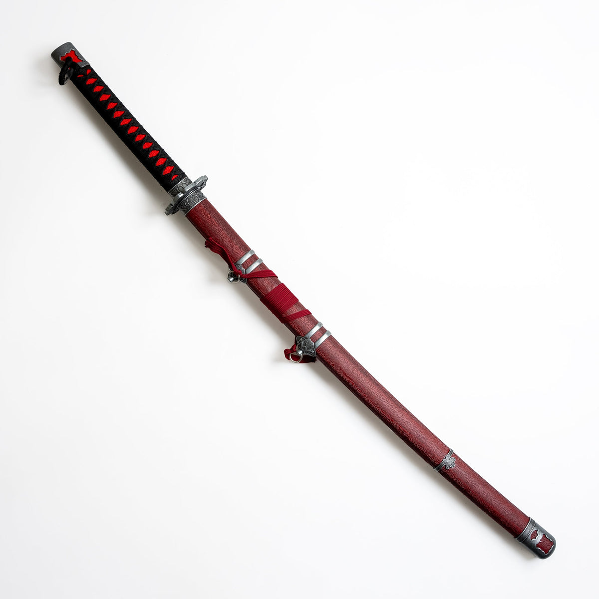 Mortal Blade "Fushigiri" Katana 2nd Edition - Red Video Game Sword - Tophatter Daily Deals