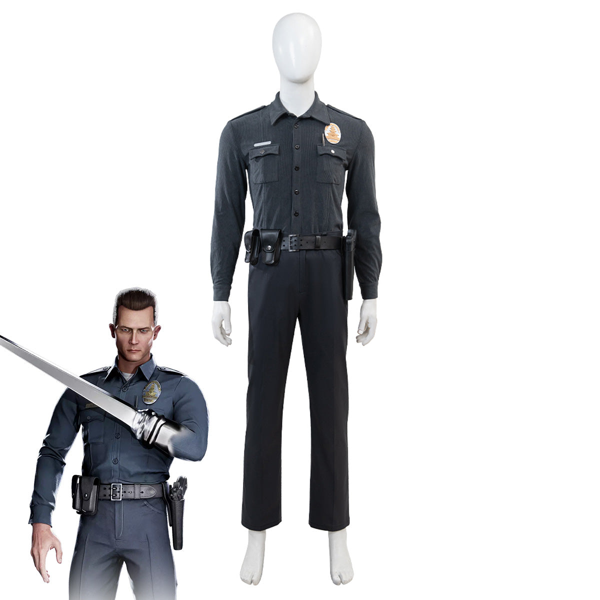 Mortal Kombat 1T-1000 Cosplay Costume Costume - Tophatter Daily Deals
