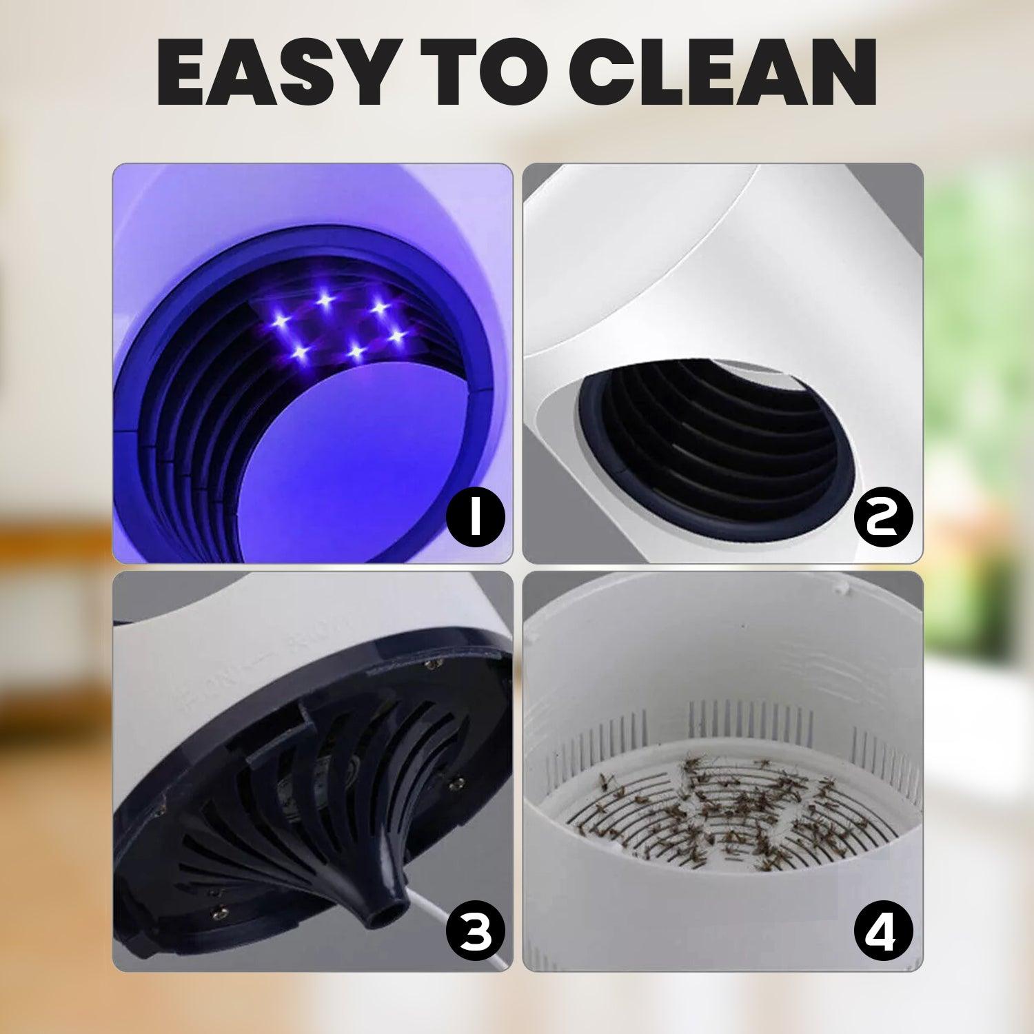 Mosquito Killer Lamp - 2X Electric USB Insect Mosquito Killer Bug Zapper Fly Pest Catcher Trap LED Lamp - Tophatter Daily Deals