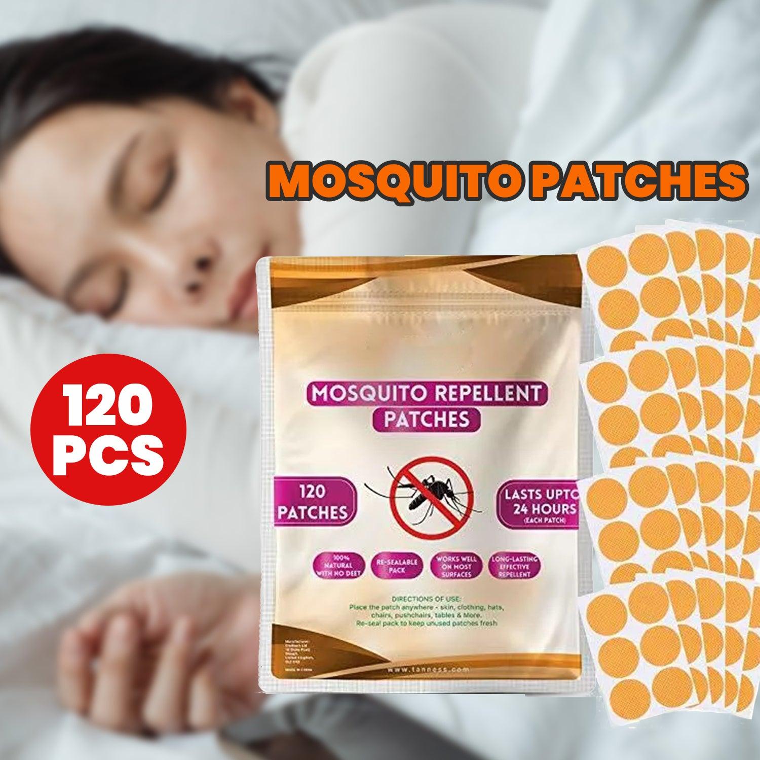 Mosquito Repellent Stickers - Mosquito Patches (x120) Natural Insect Repellent 24 Hours Protection Personal Care - Tophatter Daily Deals