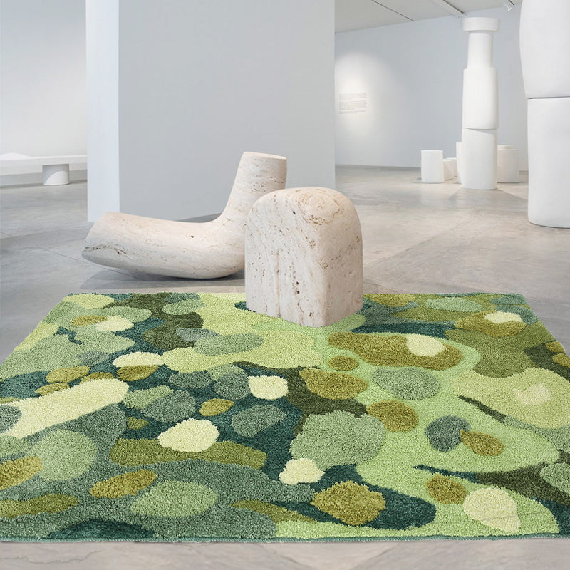 Moss Tufted Room Rug Rugs - Tophatter Daily Deals