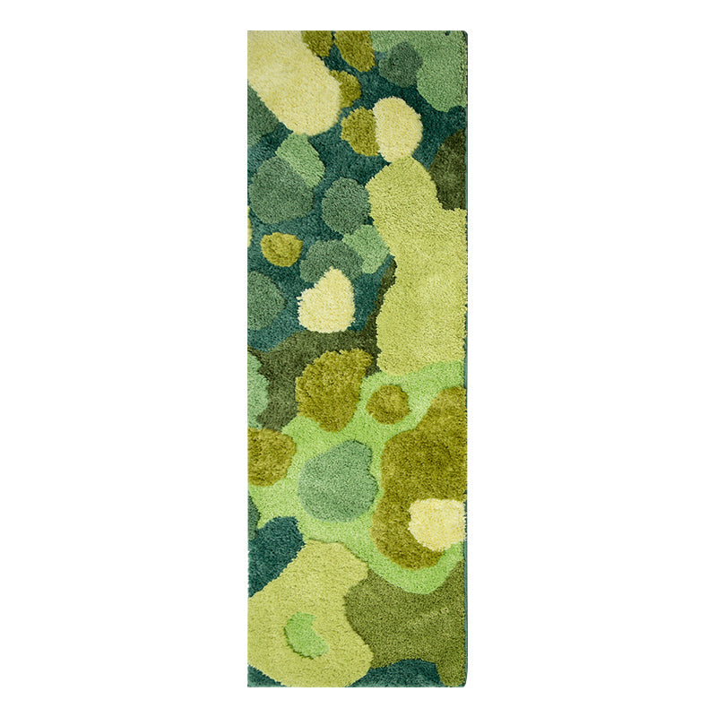 Moss Tufted Room Rug Rectangle Moss Rugs - Tophatter Daily Deals