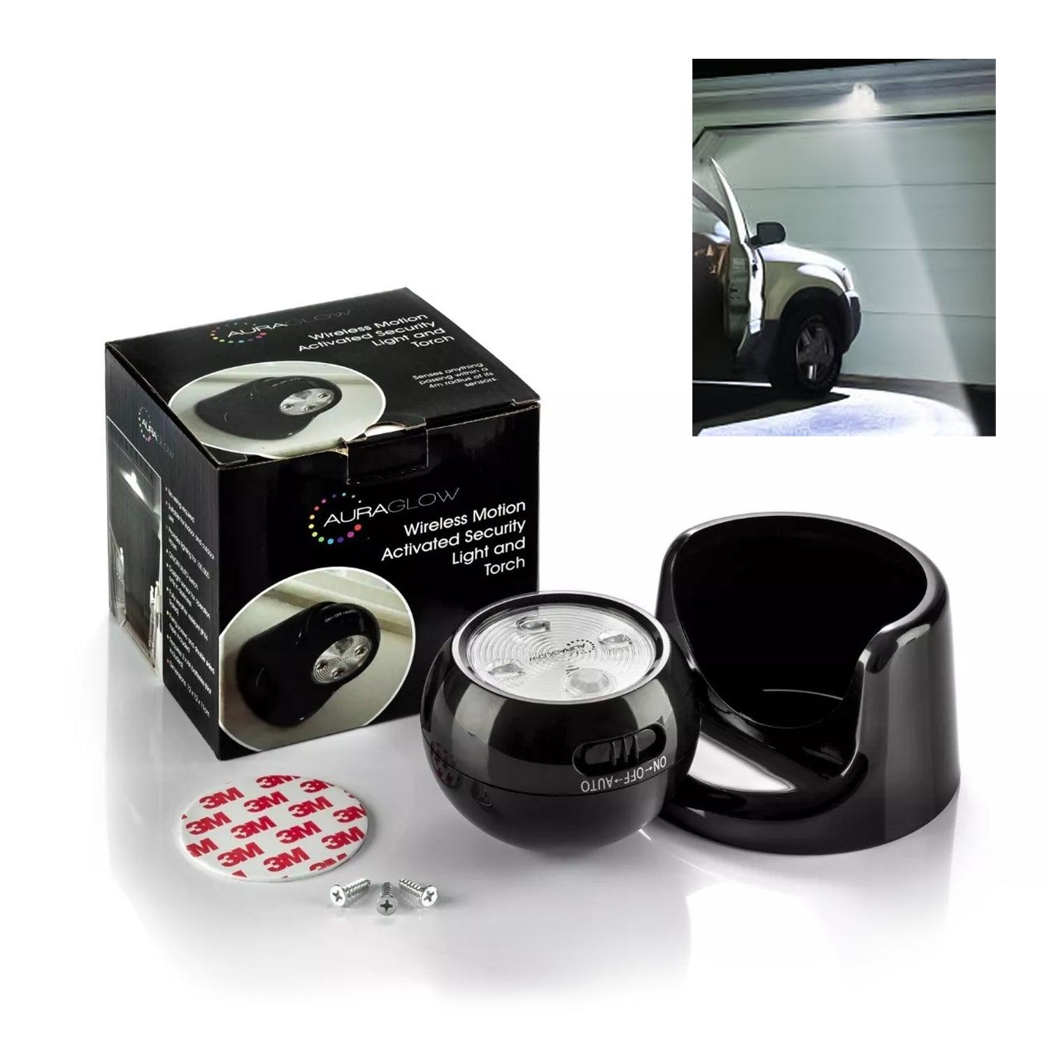 Motion Sensor Light - Battery Operated Motion Activated PIR Sensor Cordless Security Light Home - Tophatter Daily Deals