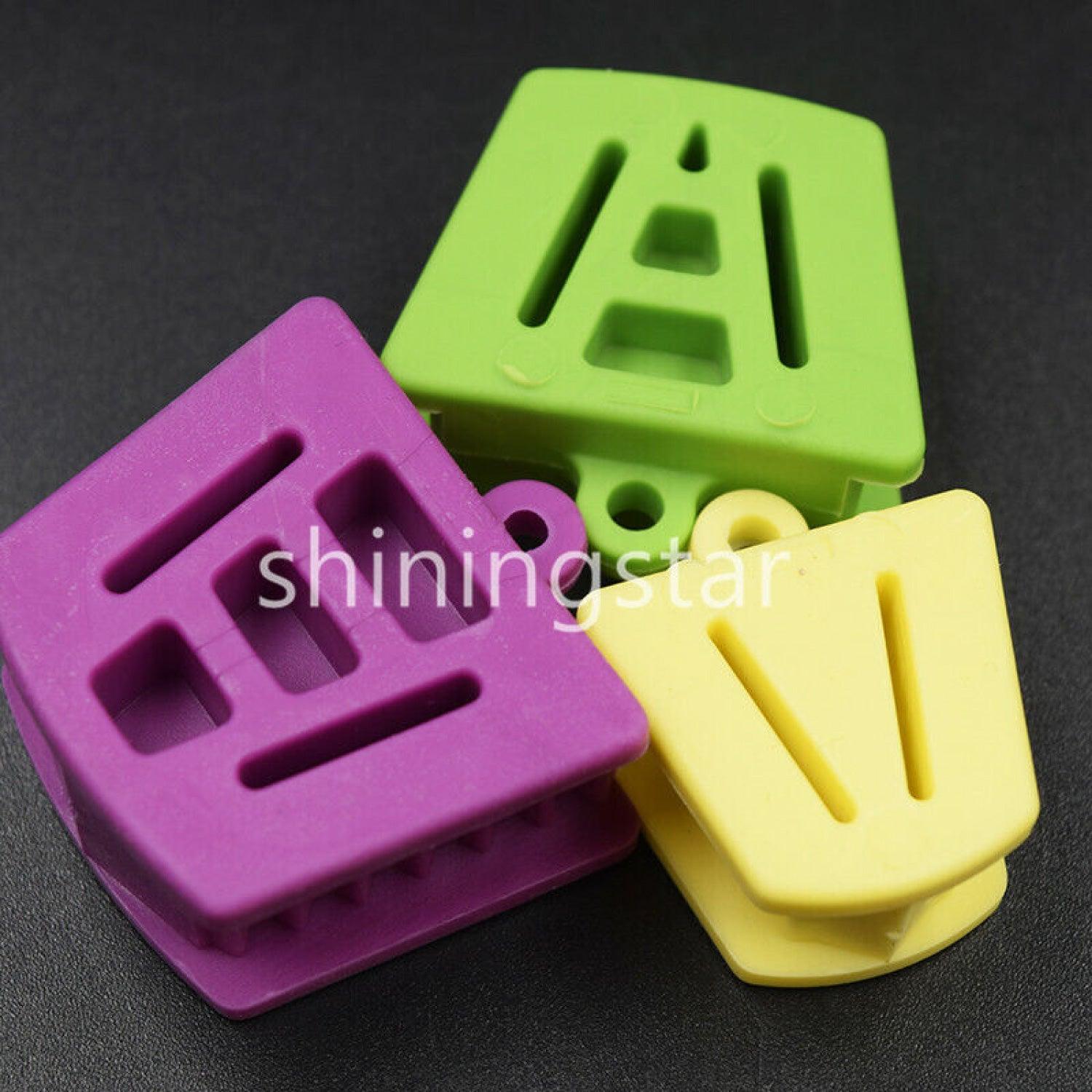 Dental Bite Block - 3 pcs Dental Silicone Occlusal Pad Rubber Bite Blocks Mouth Prop Health Care - Tophatter Daily Deals
