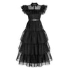 Movie Wednesday Cosplay Dresses Wednesday Addams Cosplay Costume Other - Tophatter Daily Deals