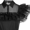 Movie Wednesday Cosplay Dresses Wednesday Addams Cosplay Costume Other - Tophatter Daily Deals